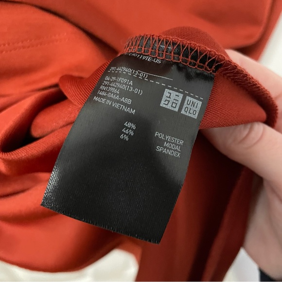 Uniqlo orange dress - Picture 5 of 5